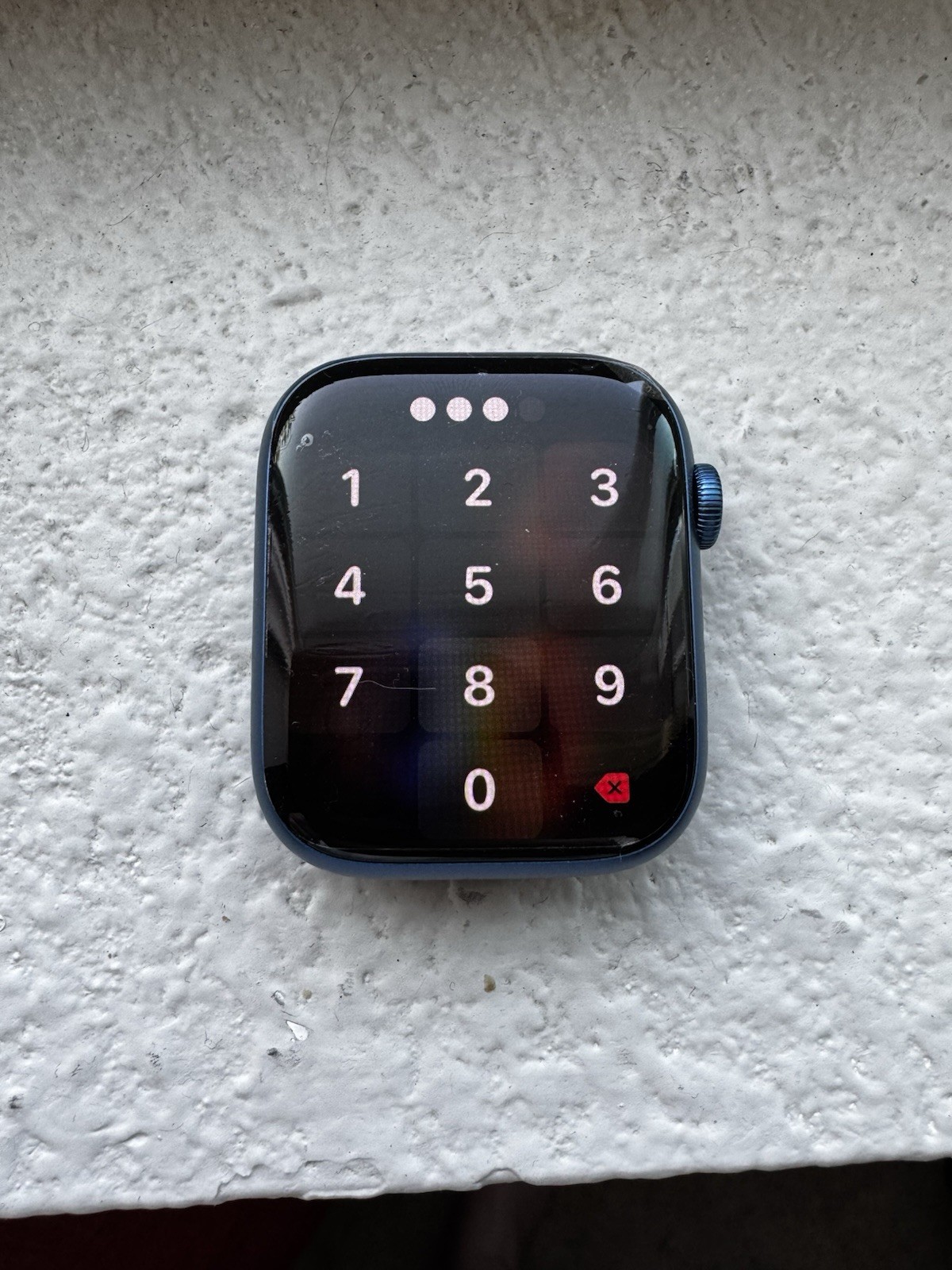 Apple Watch Series 7 45mm Blue Aluminum Case