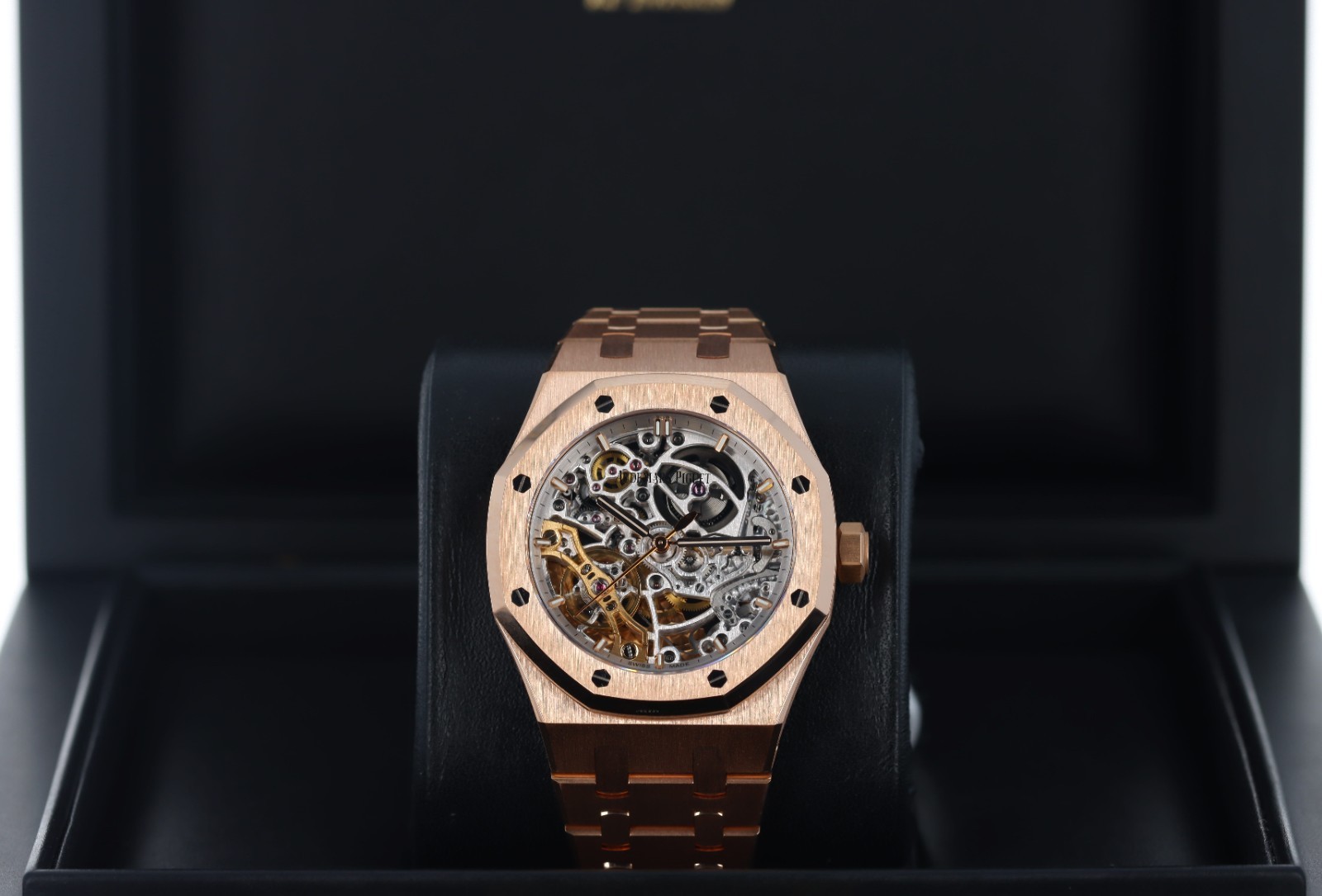 AP Royal Oak Double Balance Wheel Openworked 18kt Rose Gold 15467OR.OO.1256OR.01