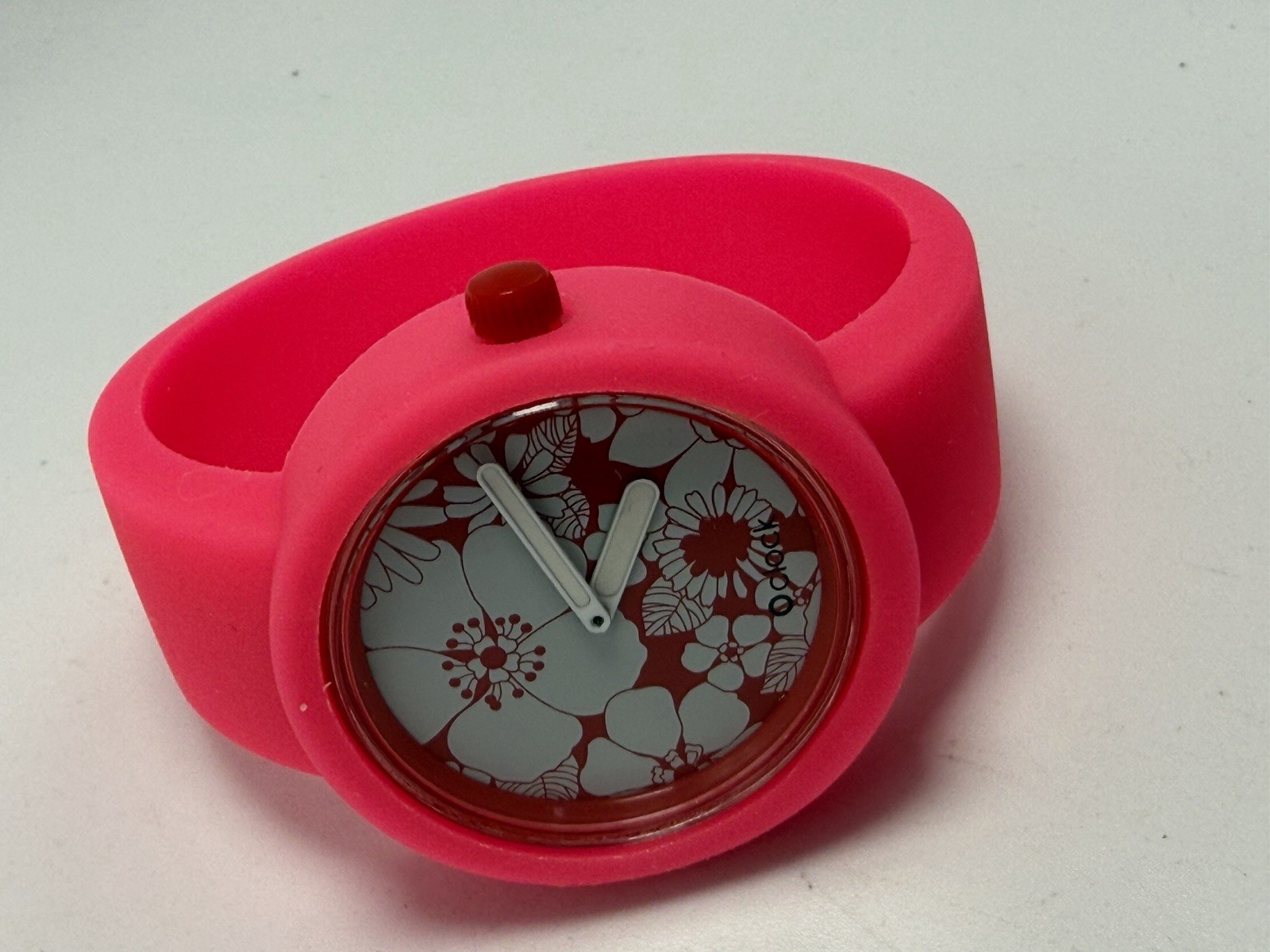 Fullspot O’Clock Ladies Watch New Battery Size Small 35MM Pink Silicone Band