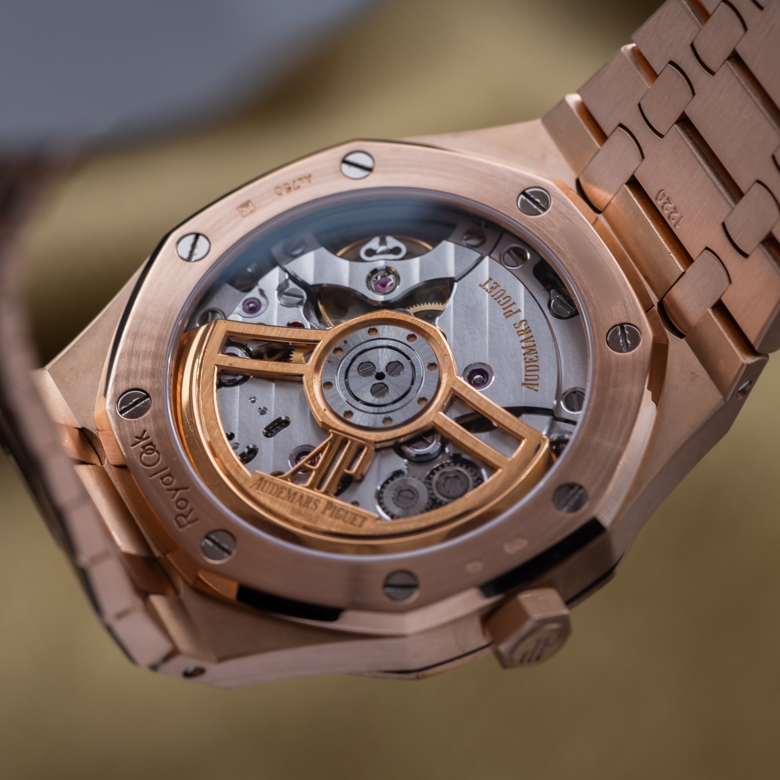 Audemars Piguet Royal Oak Rose Gold Black Dial 41mm – AP 15500OR Full Set