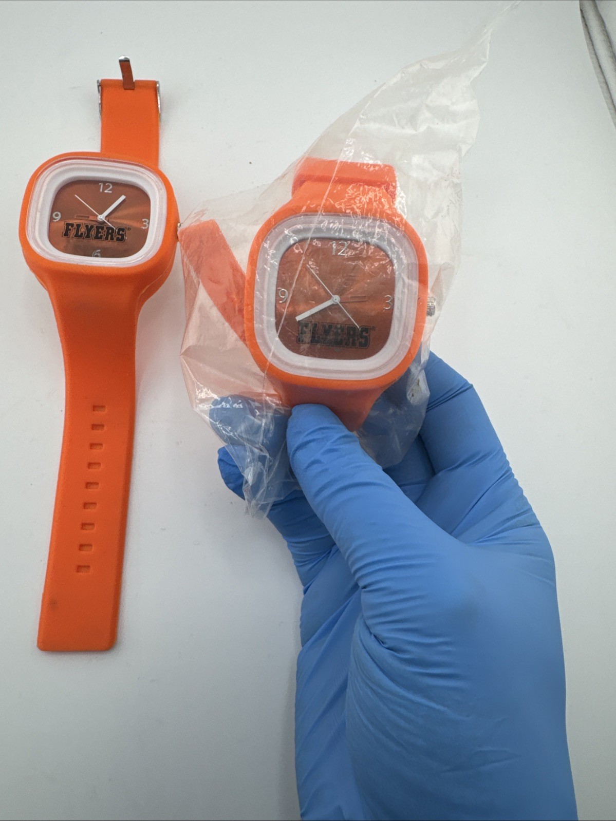 2 New HitPromo.net Wrist Watches Pink Red, Plastic/Rubber Band, Bright