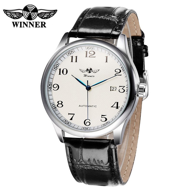 Men Automatic Mechanical Watch Casual Fashion Steel WatchNew