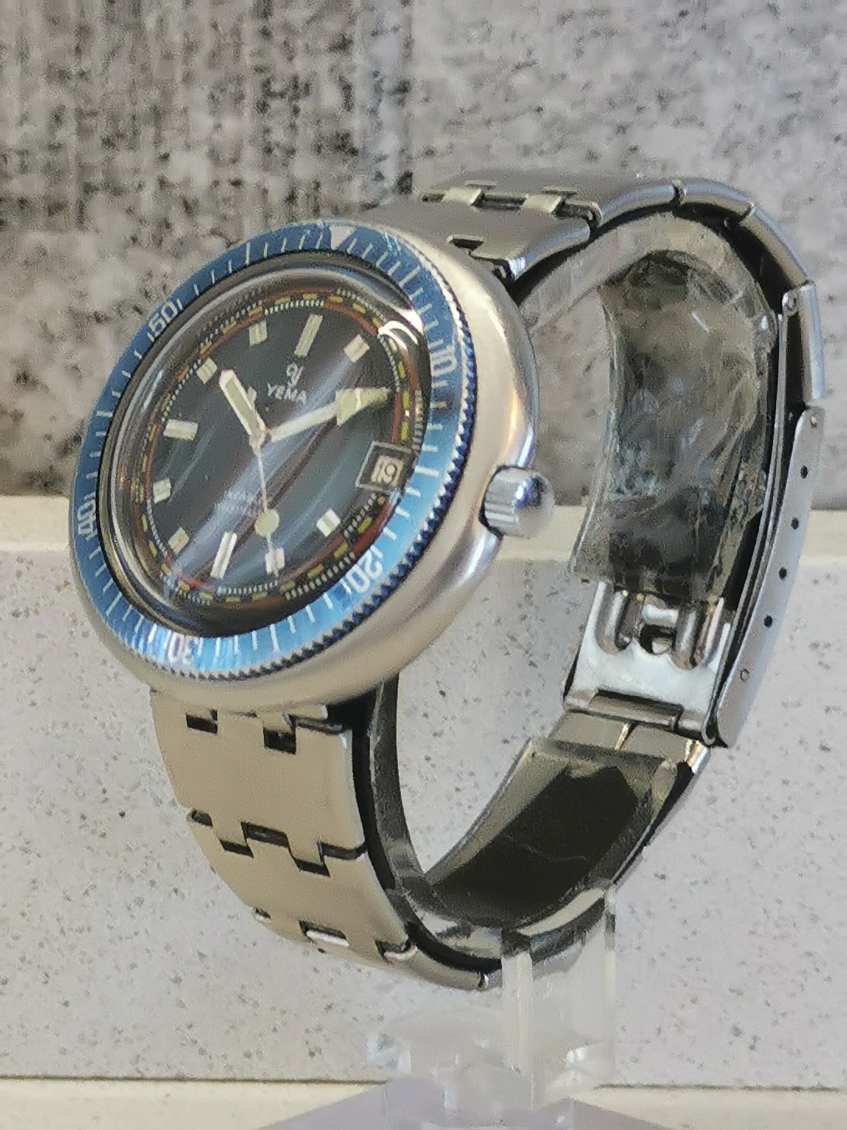 Yema Wristmaster Vintage Ref. 46029 Manual Winding SteelCase Monoblock Serviced