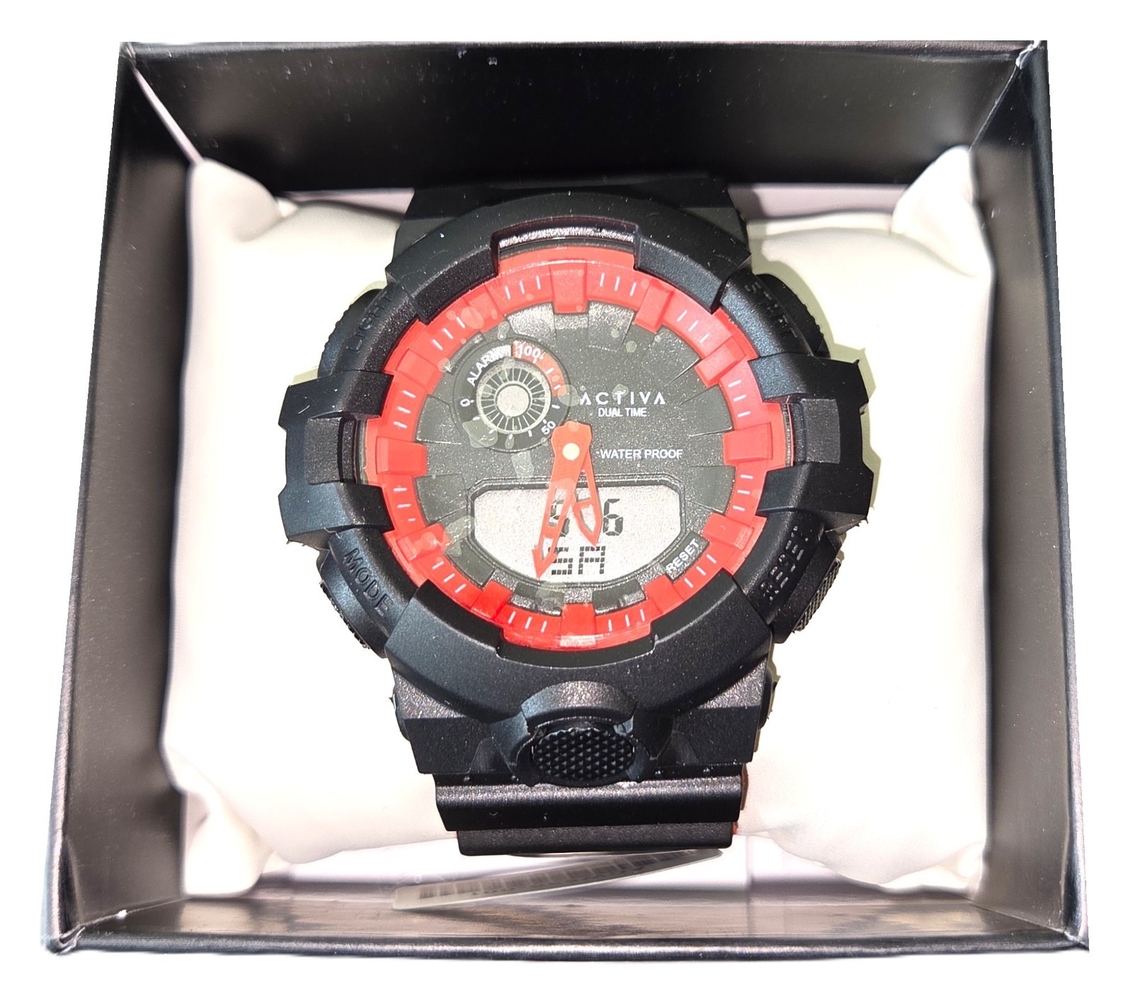 NEW Invicta Activa X Digital Unisex Watch – 56mm, Red, Black (ACW530-001)