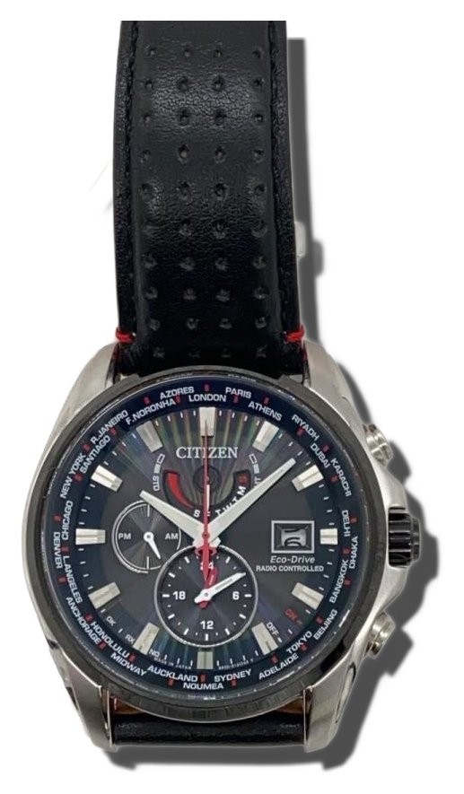 CITIZEN Solar Watch Black H820-T021719 Authentic Men H:1.77” W:1.97” 3875