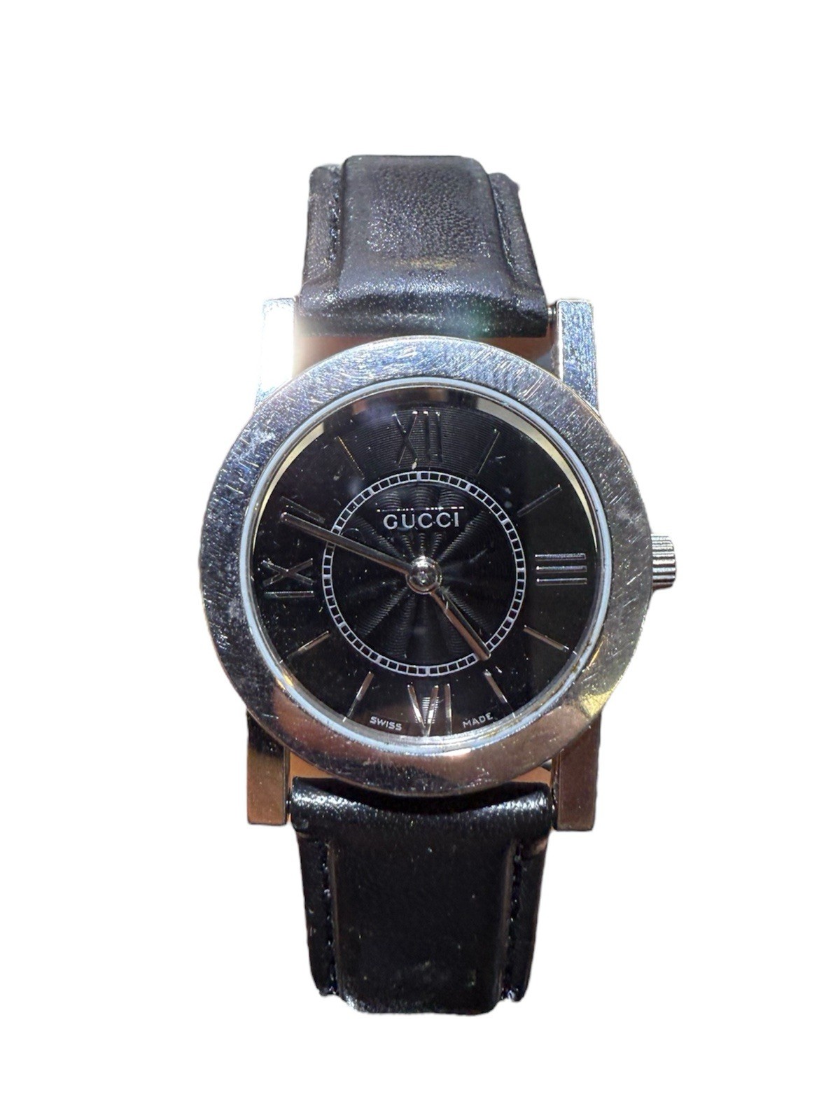Gucci 5200 L.1 Stainless Steel Quartz Watch For Parts Only