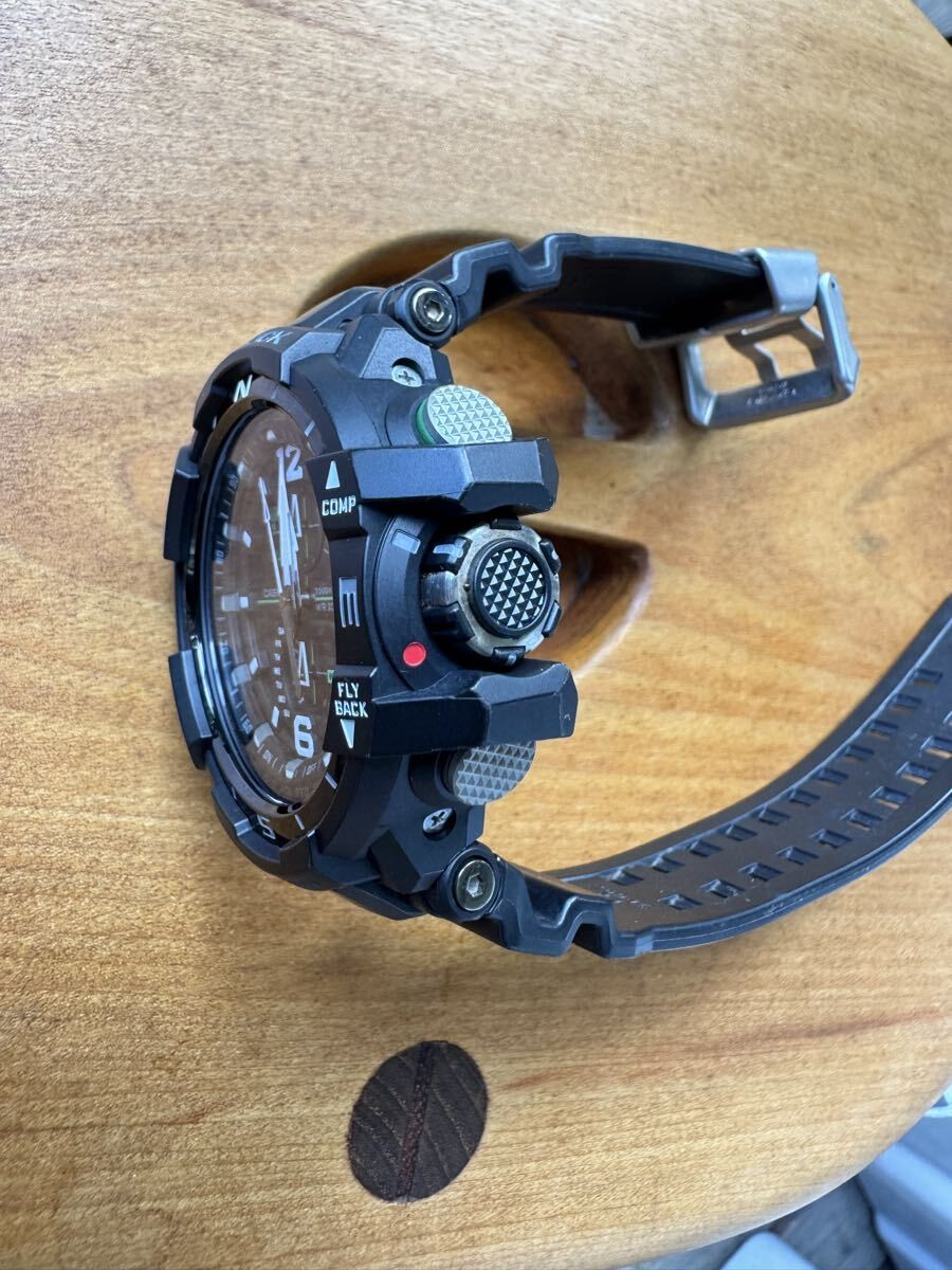 [Good Condition] CASIO G-SHOCK GW-A1100-1A3JF Sky Cockpit Radio Solar Sapphire