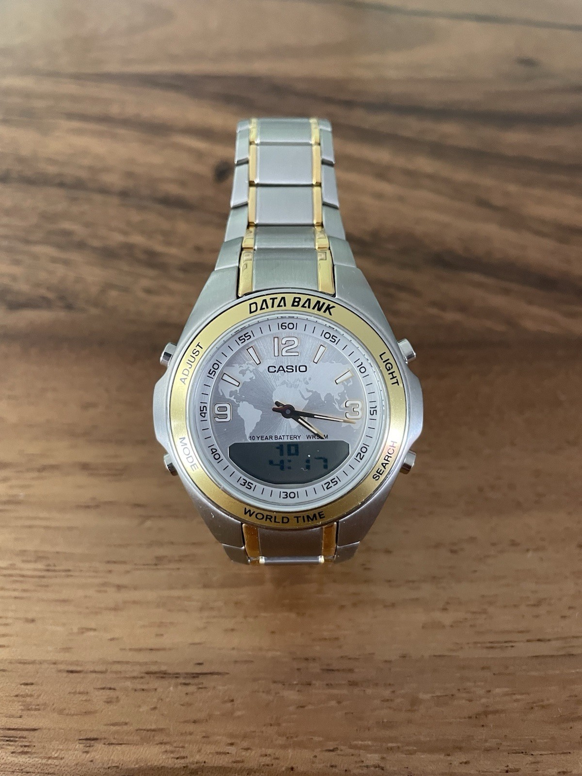 Casio telememo 30 With Stainless Steel Band