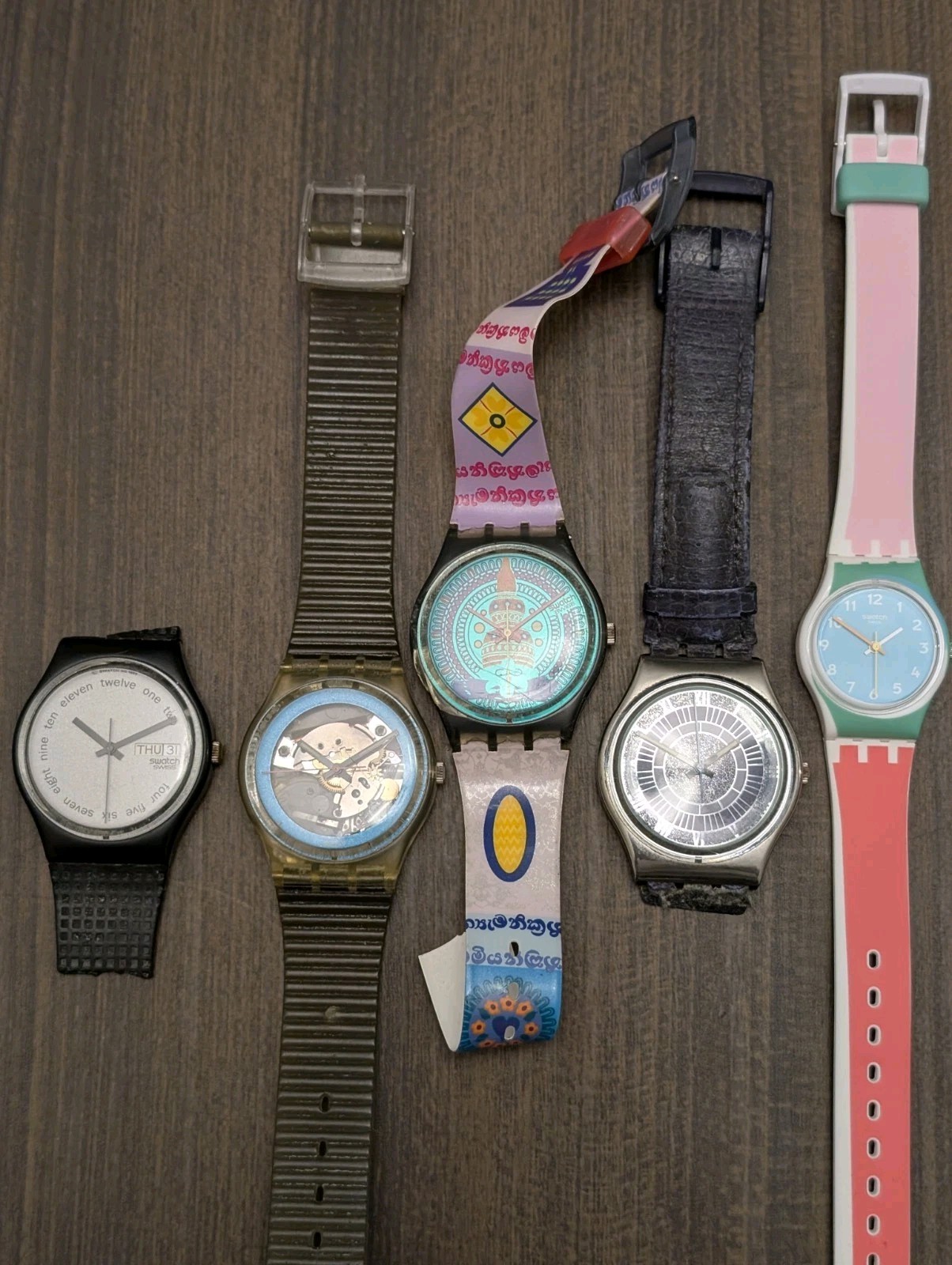 Swatch watches swiss quartz lot