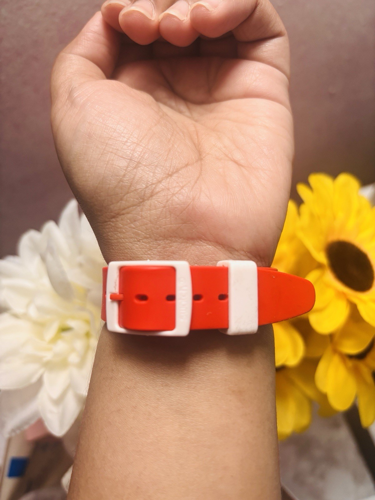 New Swiss Swatch Essentials DON’T STOP ME! Red Silicone Watch 34mm GR183 $75