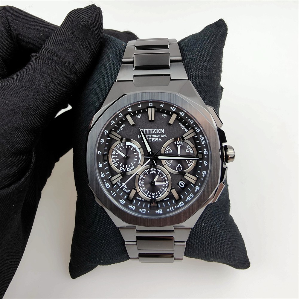 Citizen Attesa Eco-Drive GPS Satellite Radio Super titanium men watch CC4105-69E