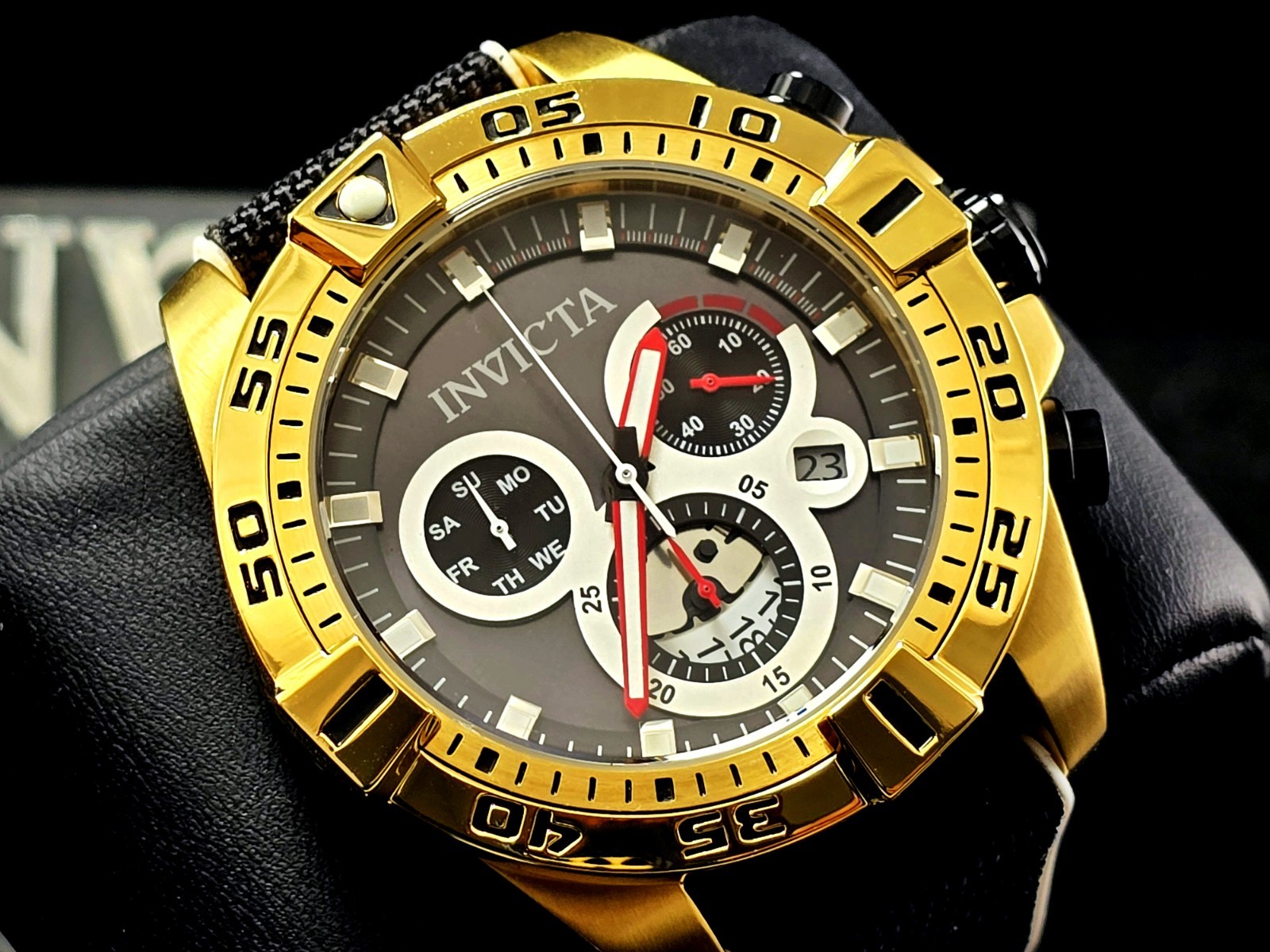 Invicta S1 Rally Accelerator Swiss Ronda Z60 Caliber Men’s Watch – 51mm, White,