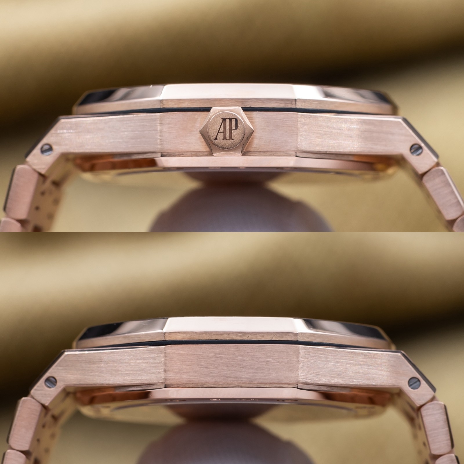 Audemars Piguet Royal Oak Rose Gold Black Dial 41mm – AP 15500OR Full Set