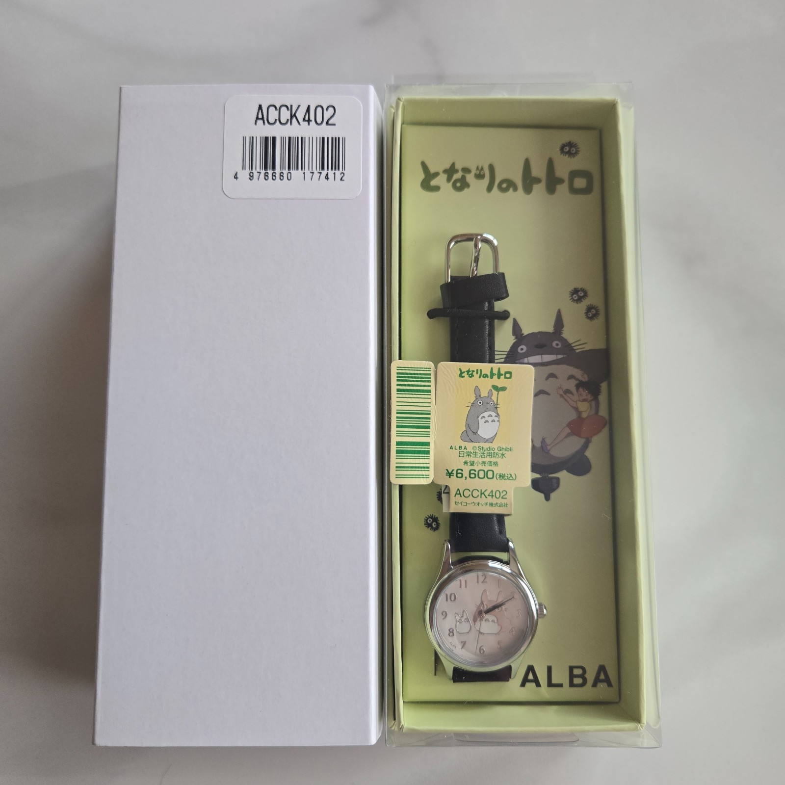 Brand New Seiko Alba ACCK402 Women’s Watch Totoro Studio Ghibli Silver Japan