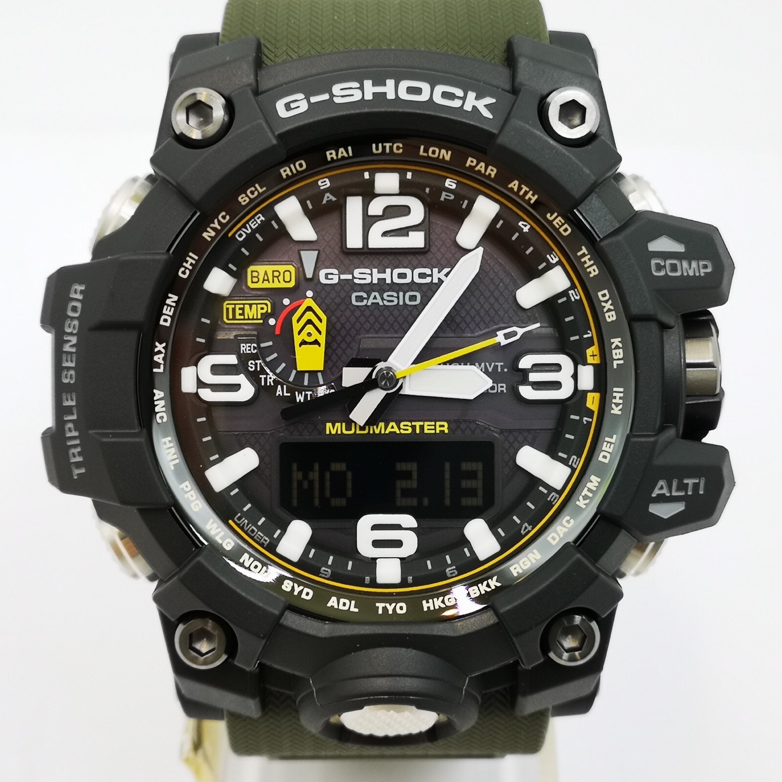 CASIO G-SHOCK MUDMASTER GWG-1000-1A3JF Black Men’s Watch New in Box
