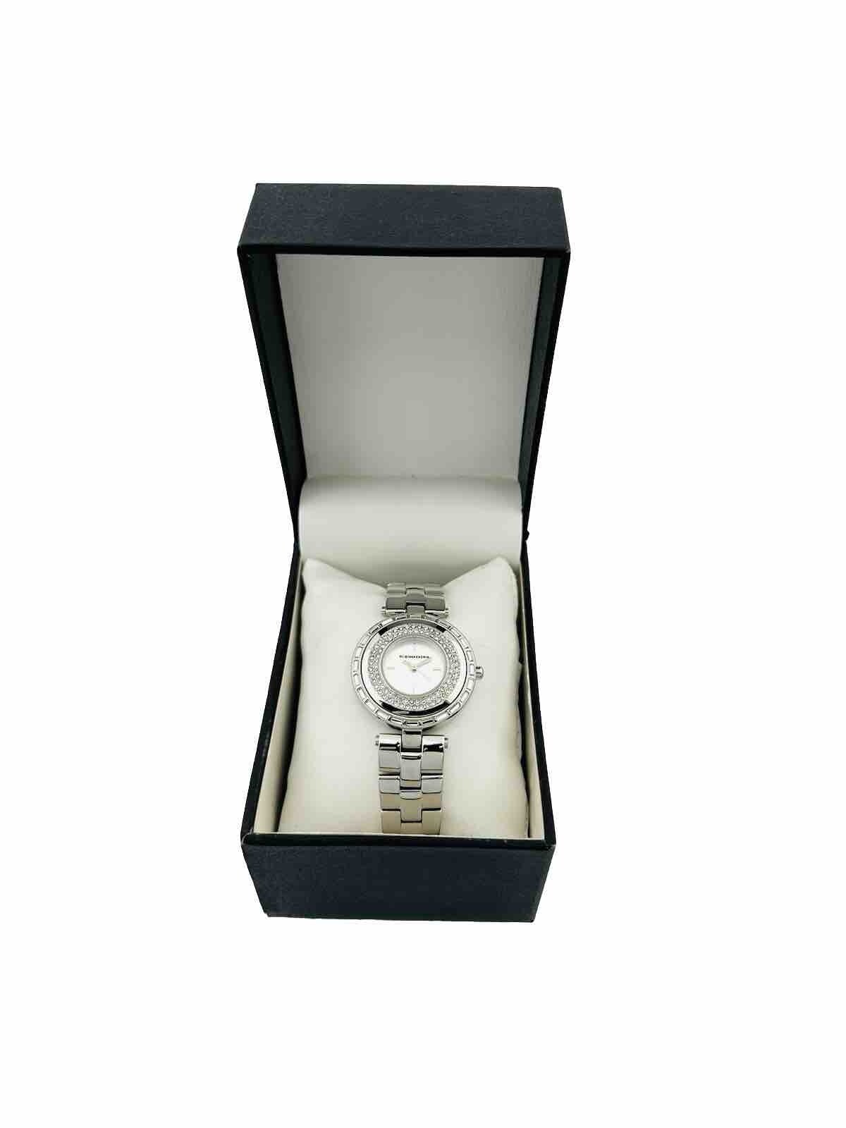 BCBGMAXAZRIA Ladies BG8314 Pirouett Steel Case sparkling studding Watch
