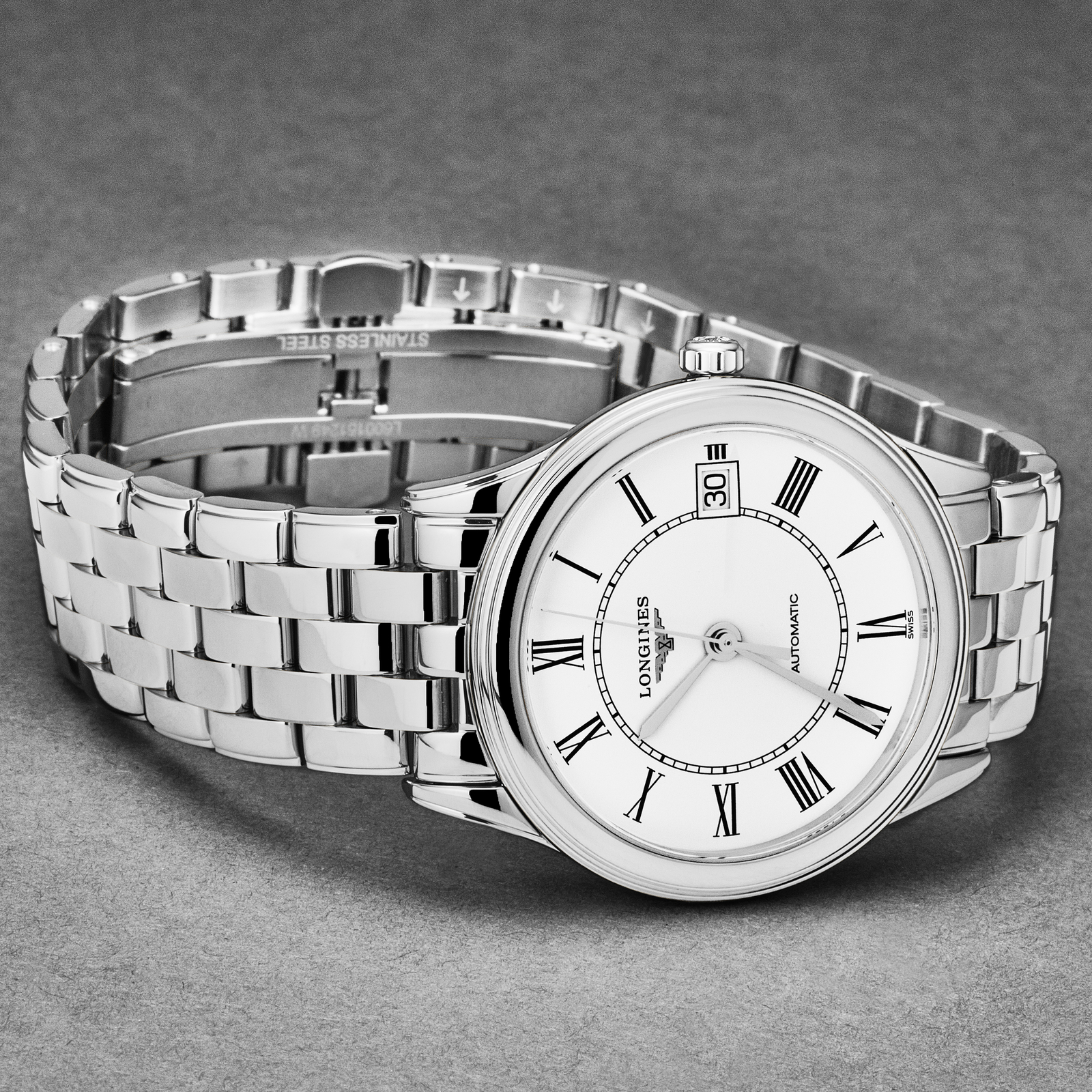 Longines Women’s ‘Flagship’ Silver Dial Stainless Steel Automatic L4.774.4.21.6