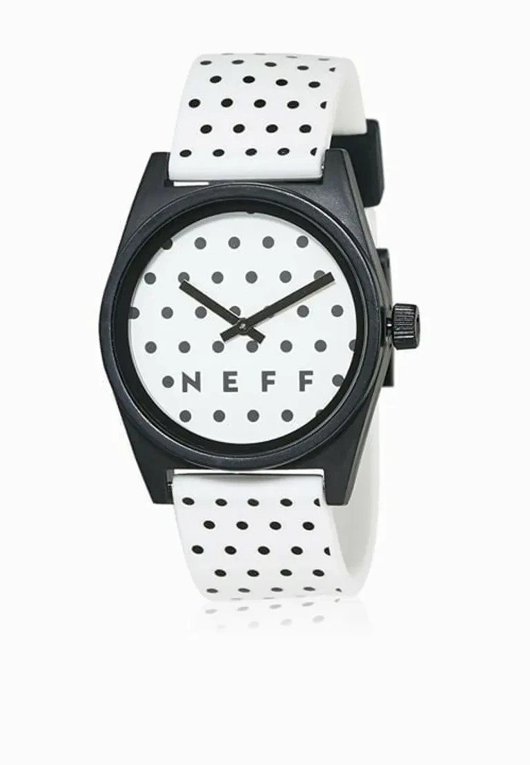 Neff Men’s Unisex Daily Wild Watch White Polka Dot NF0208 Watch New
