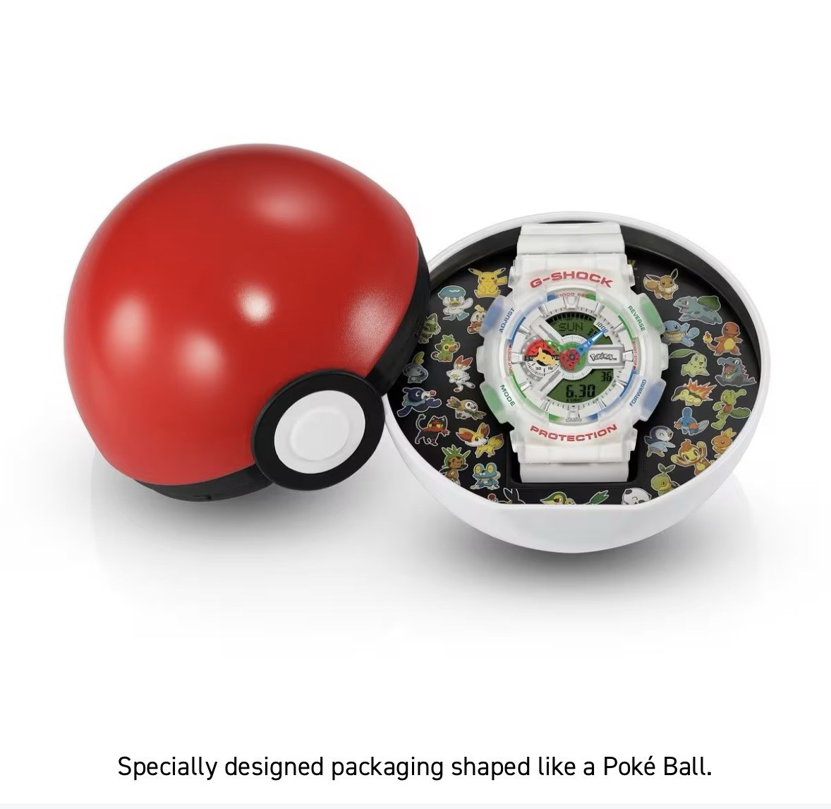 CASIO G-SHOCK x Pokémon GA110PKM-7A Watch ✅ PRESALE