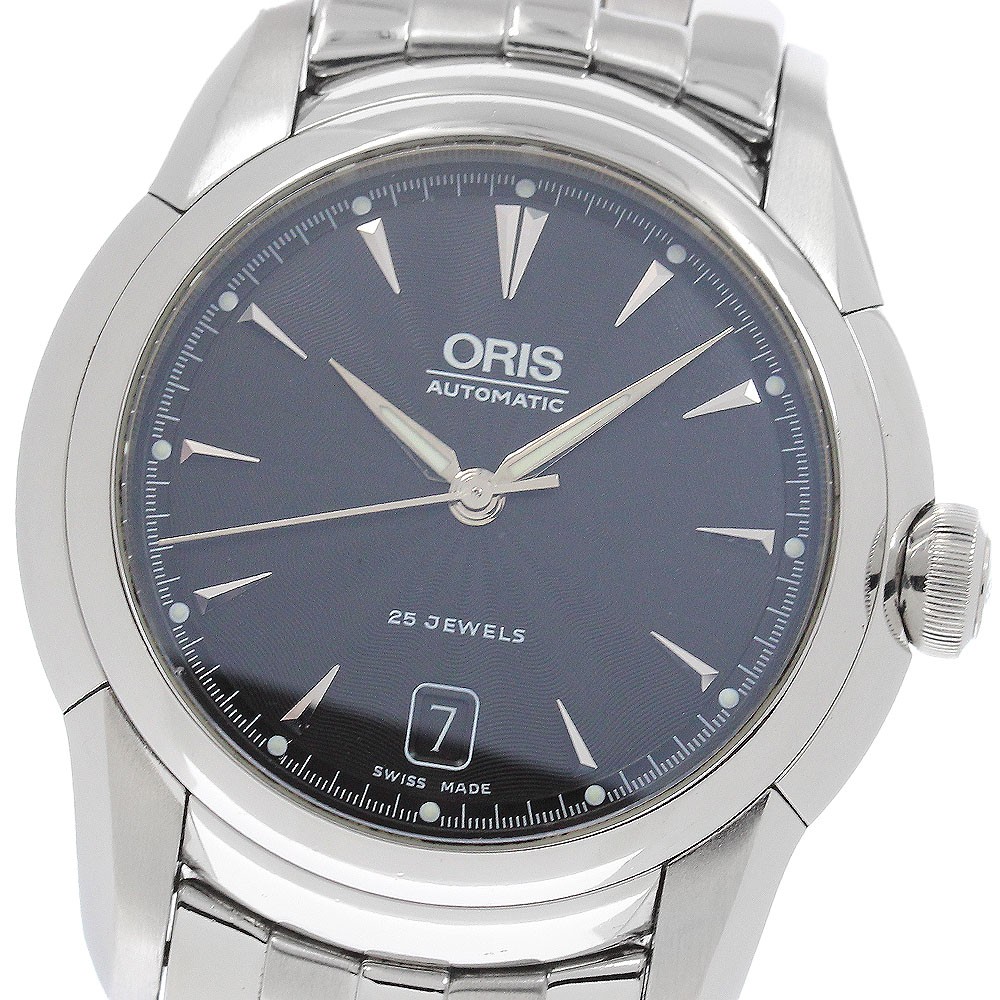 ORIS Artelier 633 7544 40 54M Date black Dial Automatic Men’s Watch_963293