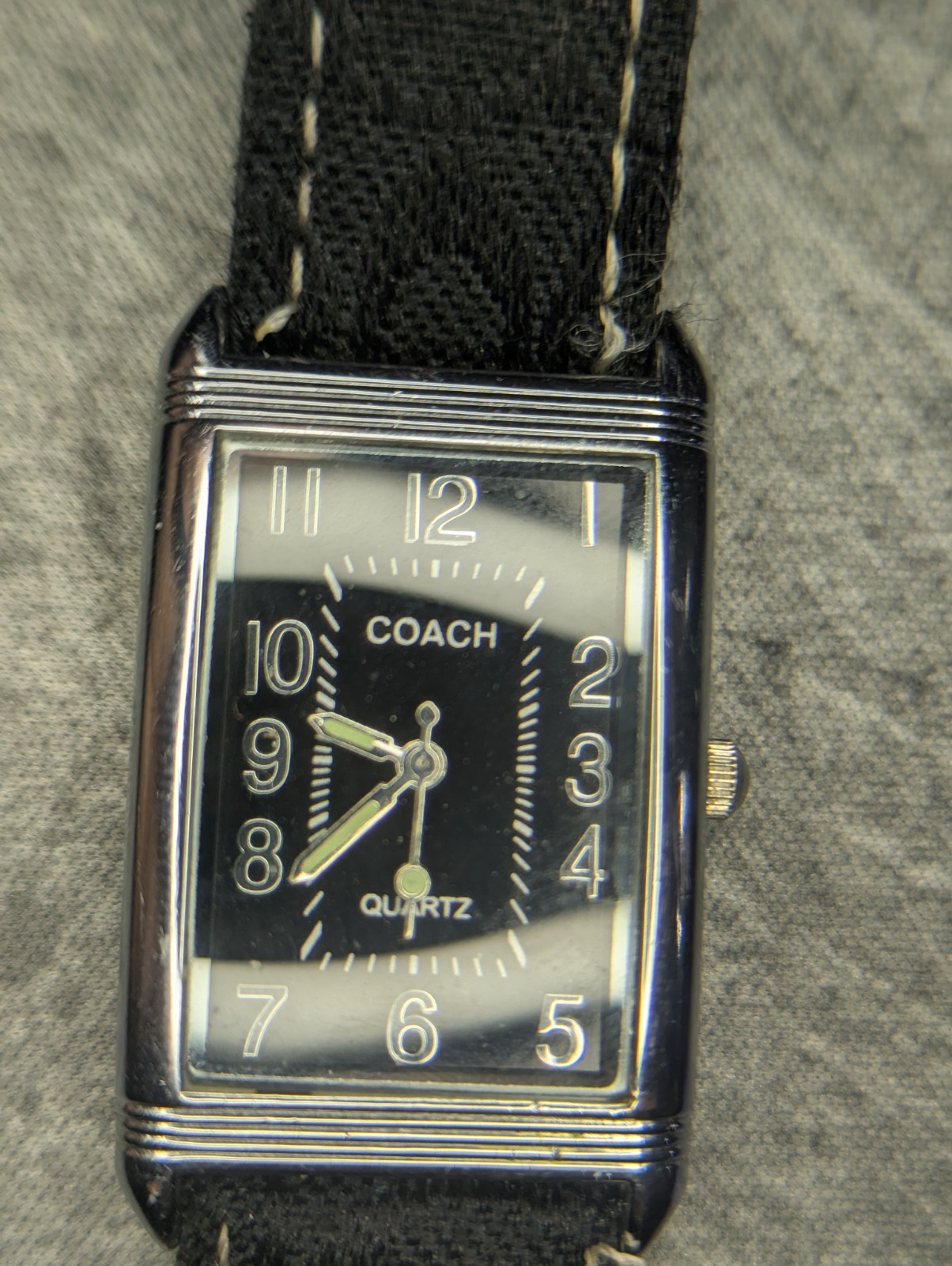 Coach Tank Watch R3128 New Battery