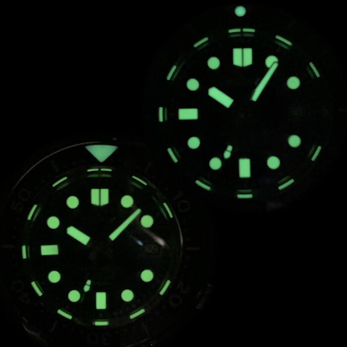 Heimdallr Sharkey SBDX001 MM300 NH35A Dive 300M Automatic Watch 42mm Monobloc C3