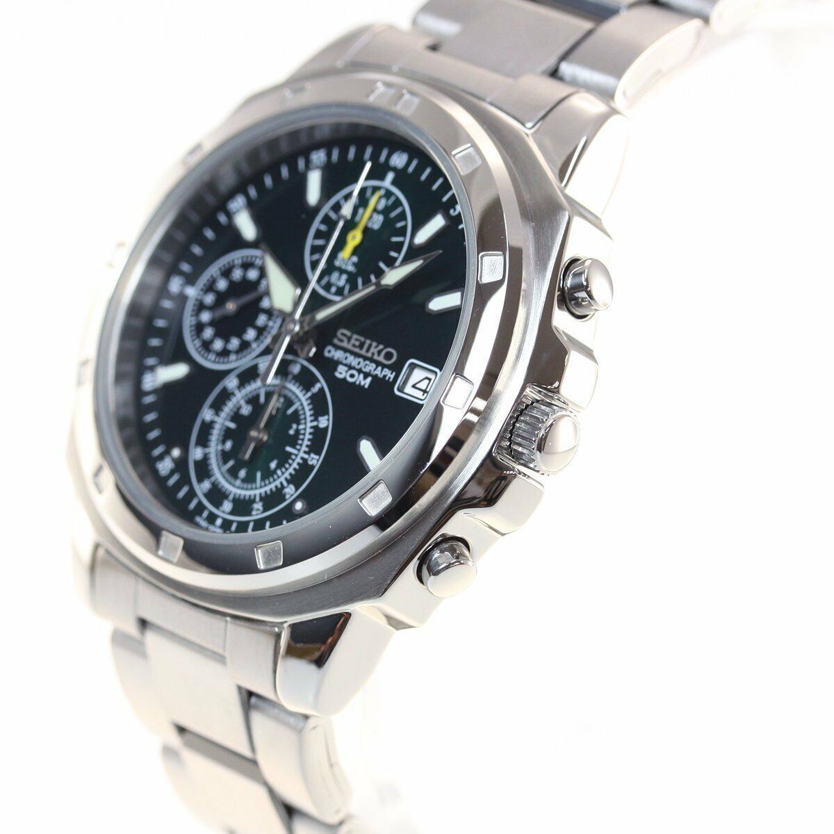 SEIKO Chronograph SND411PC SND411P1 Men’s Watch New