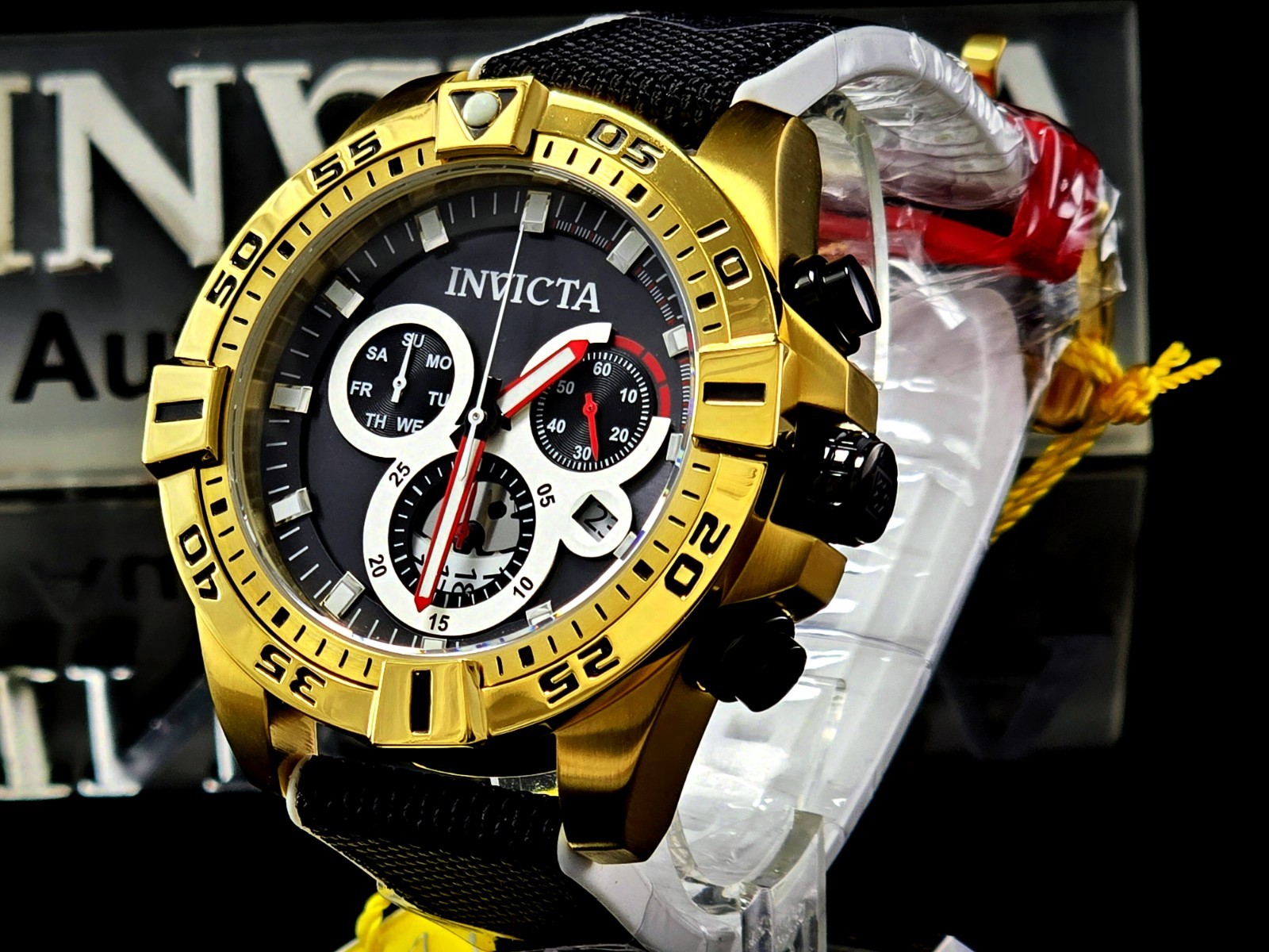 Invicta S1 Rally Accelerator Swiss Ronda Z60 Caliber Men’s Watch – 51mm, White,