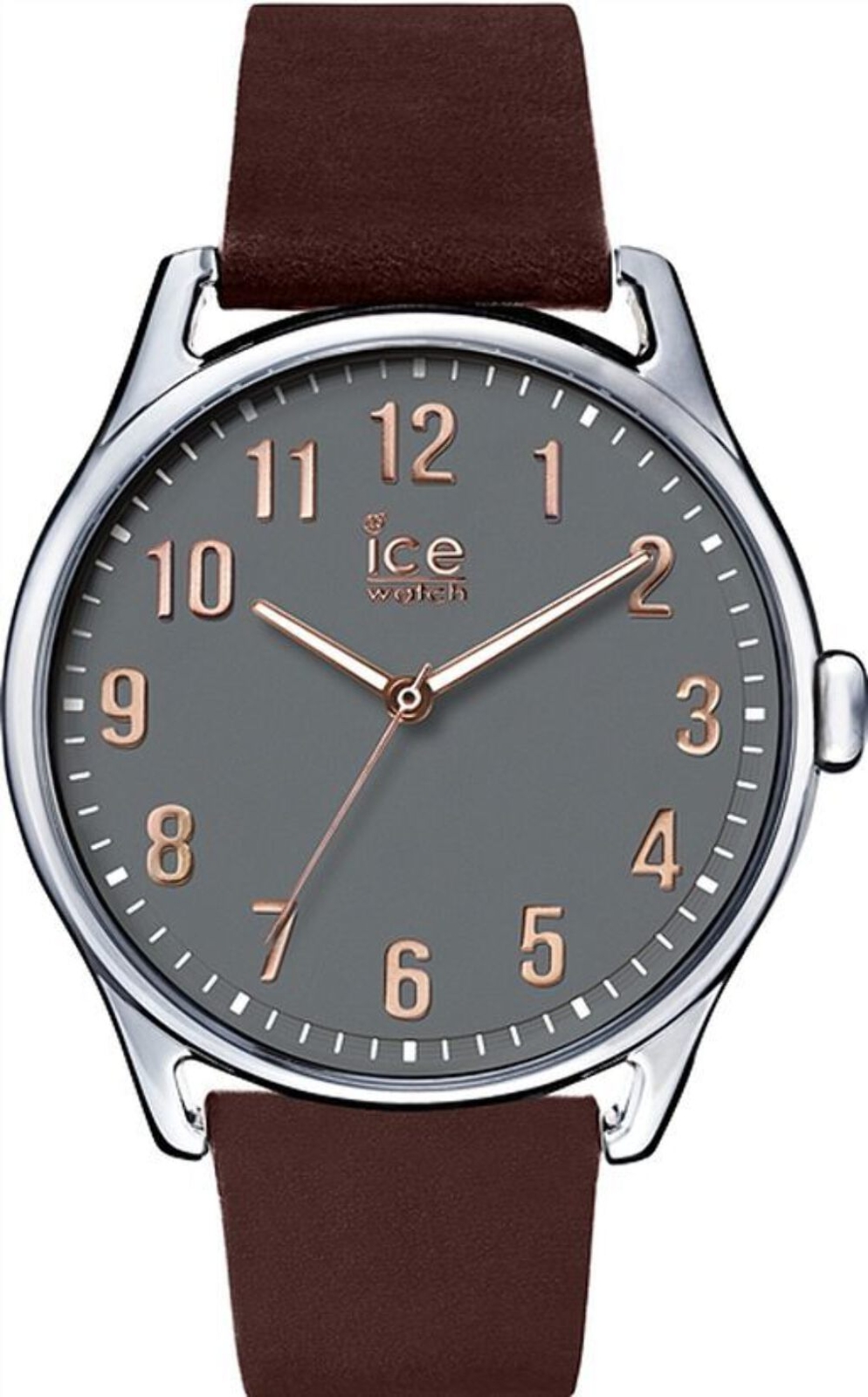 ICE-Watch ICE-013046 Unisex ICETIME Brown Leather Strap