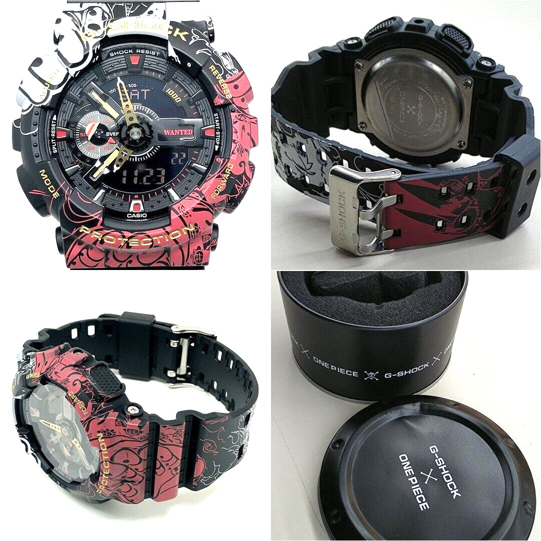Casio G-SHOCK ONE PIECE Limited Collaboration Model GA-110JOP-1A4JR Japan Mint