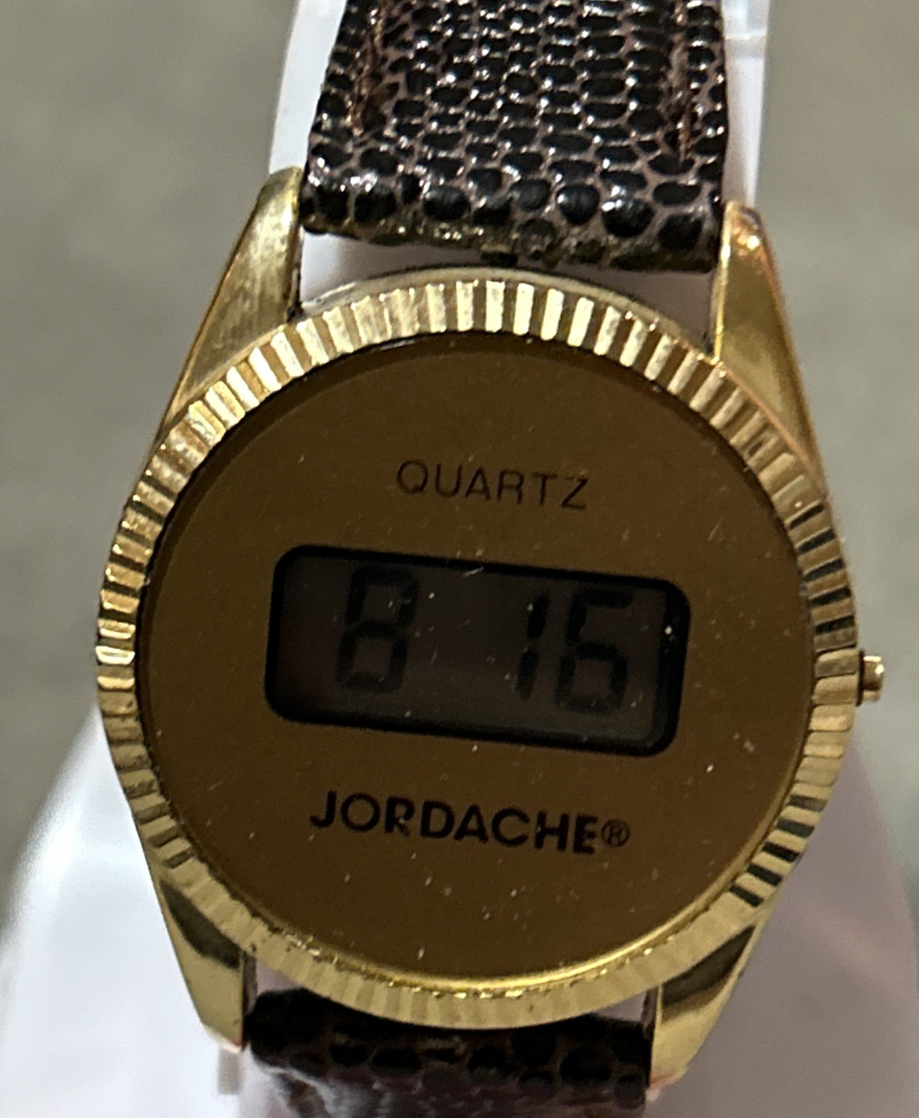 JORDACHE Digital Watch Brand New In Box Month And Date New Battery Vintage