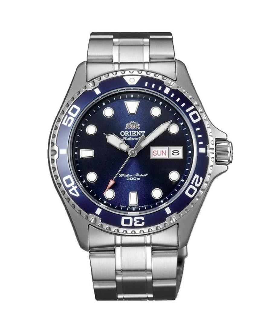 ORIENT Men Analog Automatic Casual Watch Classic Dress Blue Dial Waterproof Roun