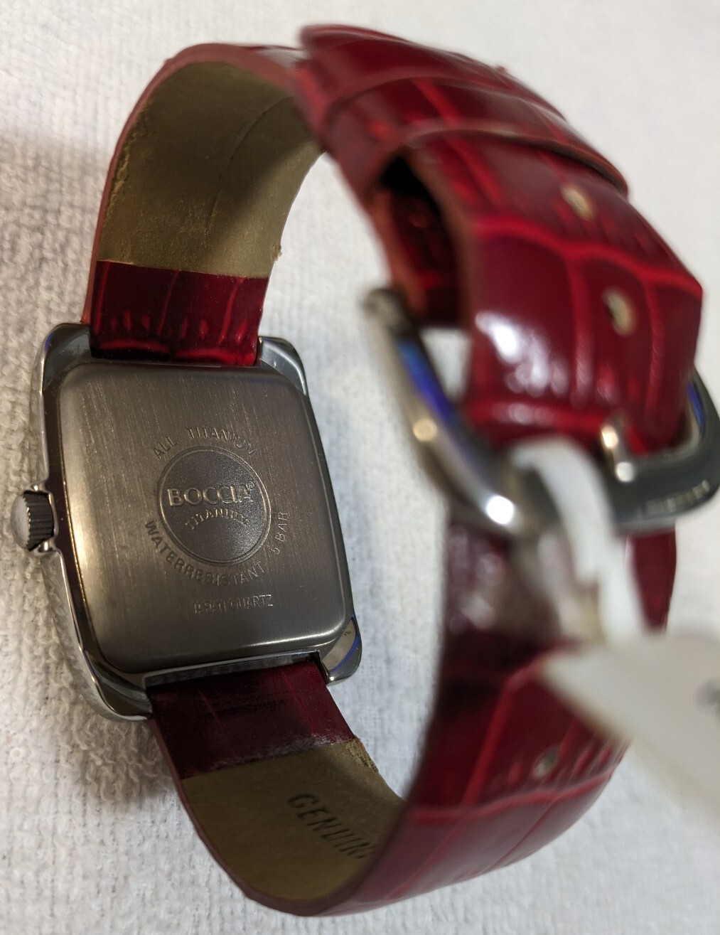 WOMEN’S BOCCIA TITANIUM WATCH 590-08