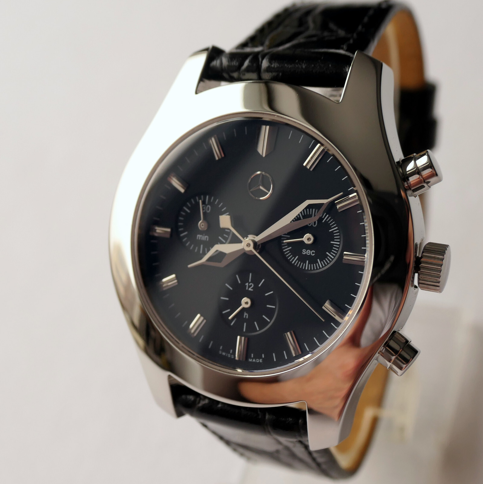 Mercedes Benz Classic Business Sport Accessory Swiss Luxury Chronograph Watch