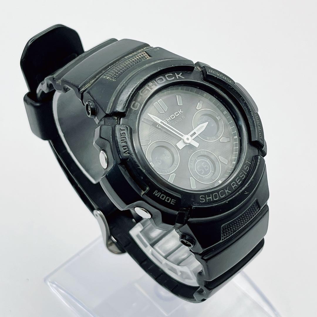 CASIO G SHOCK AWG M100B Radio Men’s Wristwatch Working Condition
