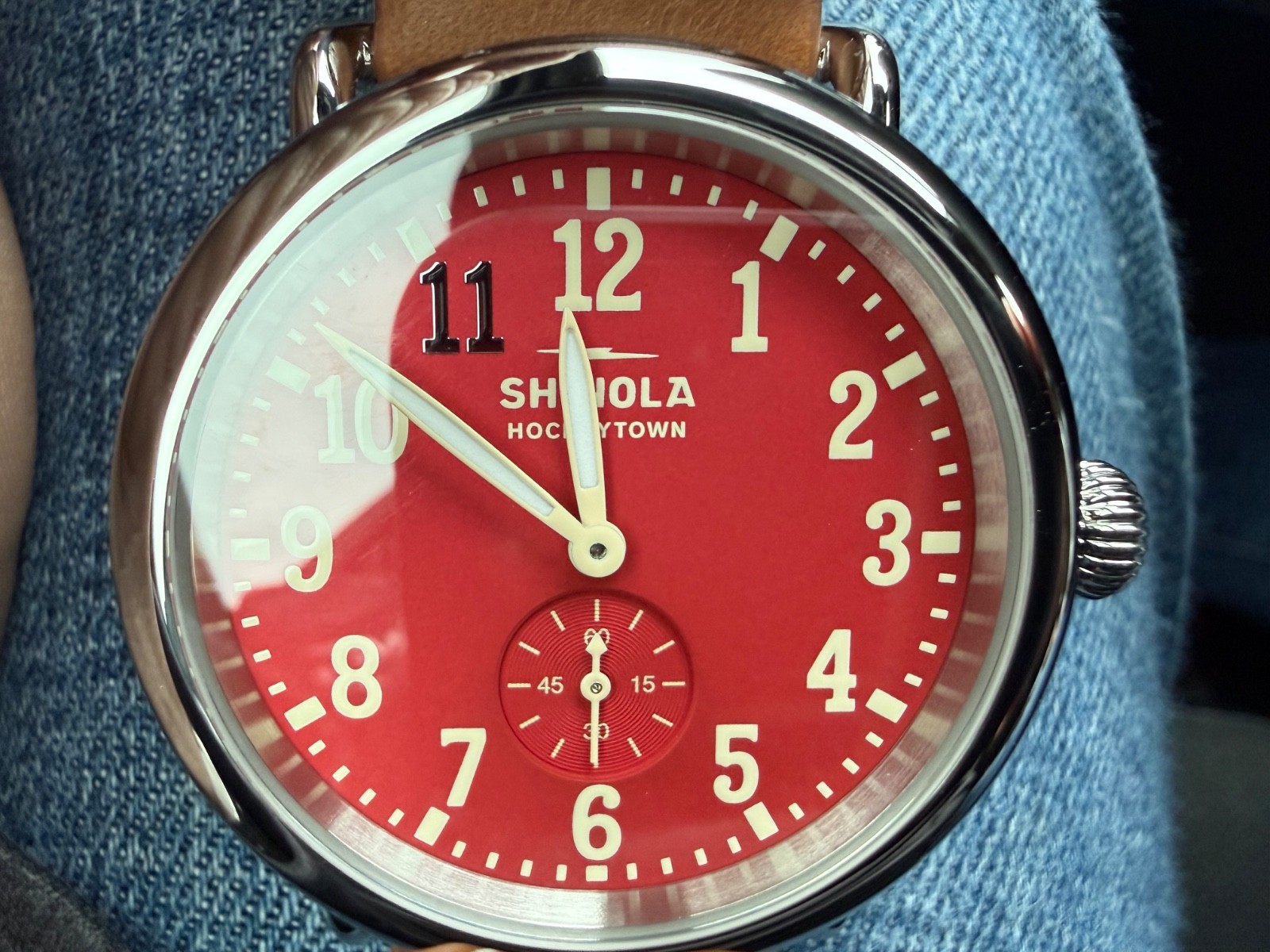Shinola x Detroit Red Wings Centennial Runwell Watch (FIRST ROUND)