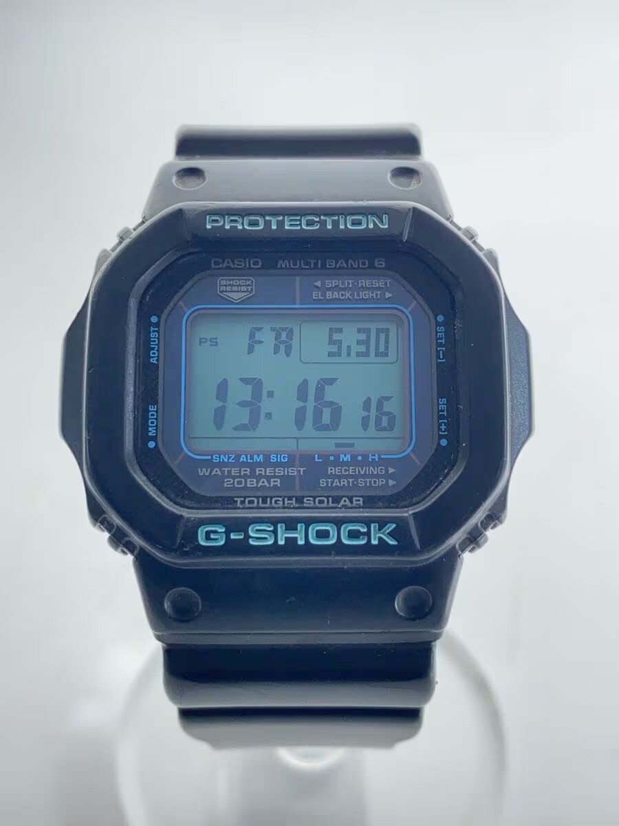 CASIO G-SHOCK GW-M5610BA-1JF Black/Blue Resin Tough Solar Digital Watch