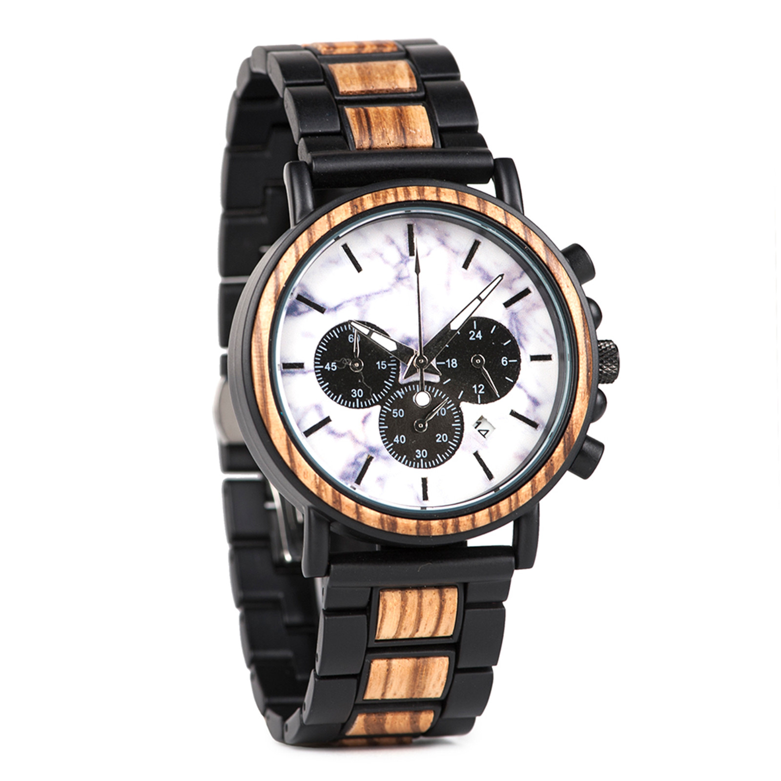 Men’s Wooden Watch, Husband Christmas Gift, Gift for Him, Gift for Boyfriend