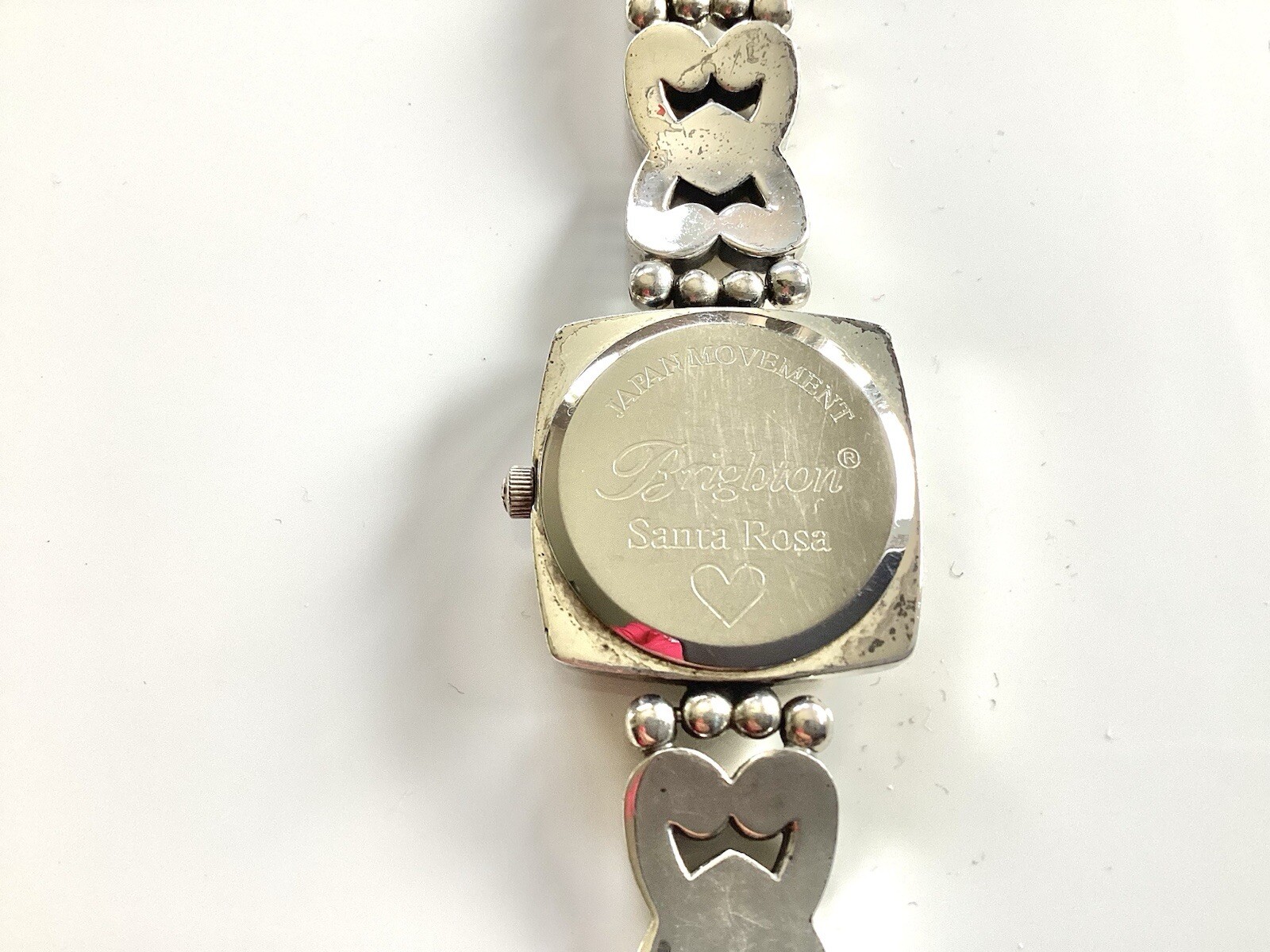 Brighton Santa Rosa Watch Silver Needs Battery