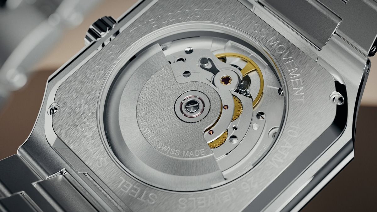 Oceaneva Tenuis Ultra-Thin Automatic Swiss Movement Watch Ivory