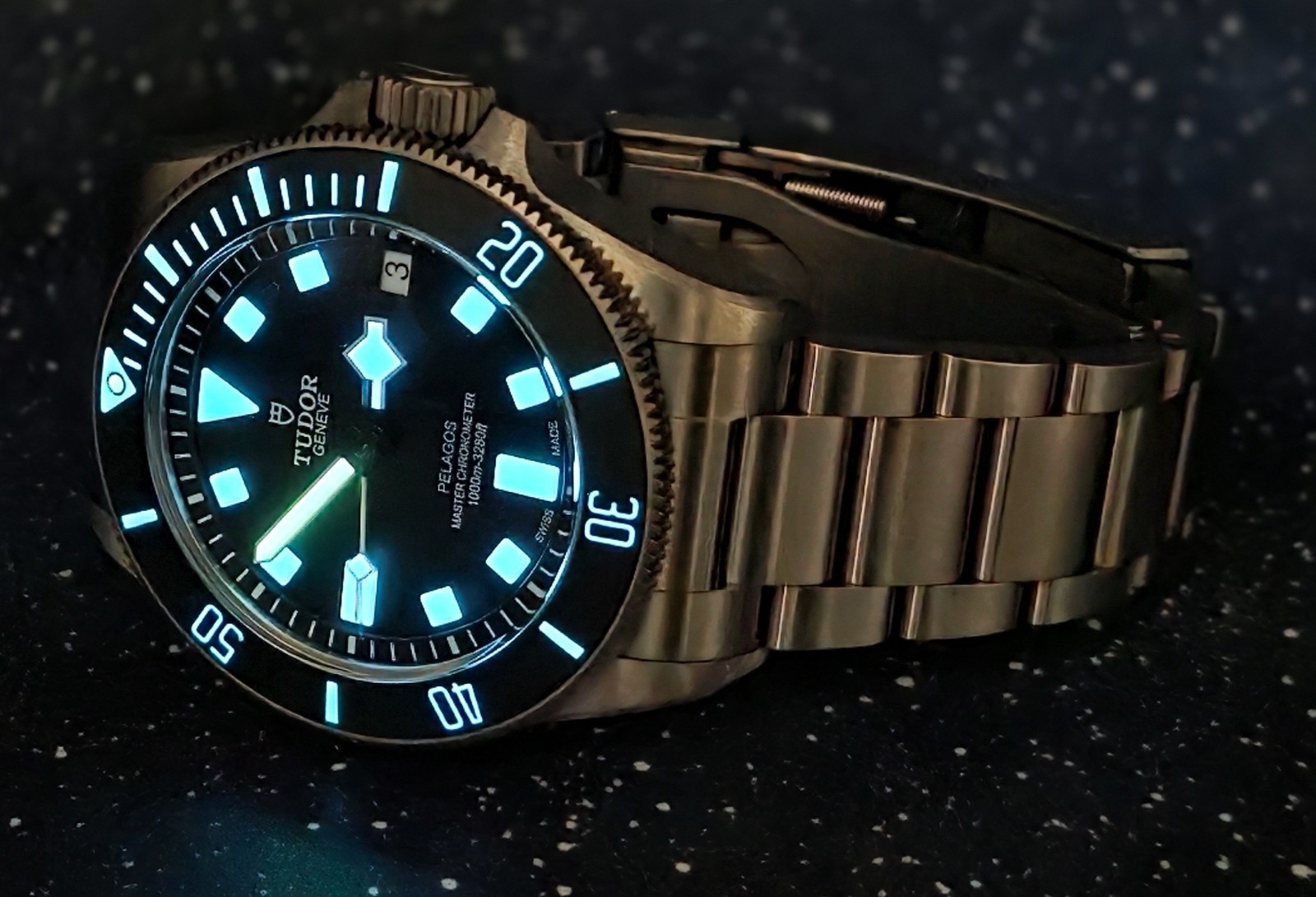 TUDOR Pelagos Ultra 43mm Titanium M2543C1A7NU-0001 Black Dial Excellent