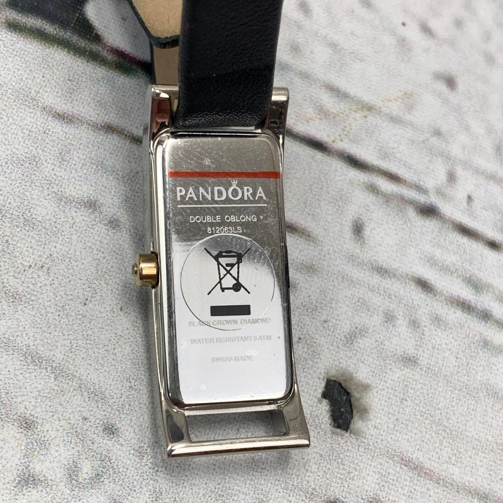 Pandora Double Oblong Ladies Watch – 812063LS Never Worn