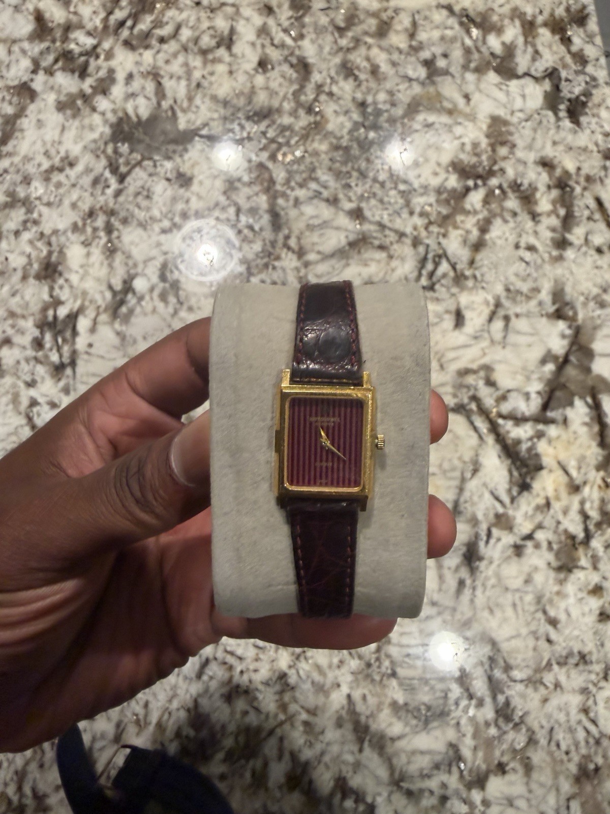 Raymond Weil Genève Women’s 2 Watch Lot Quartz Gold Plated Brown Leather