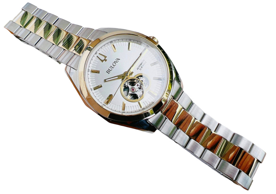 Bulova 98A284 Classic Automatic Surveyor Dual Tone Stainless Steel Men’s Watch