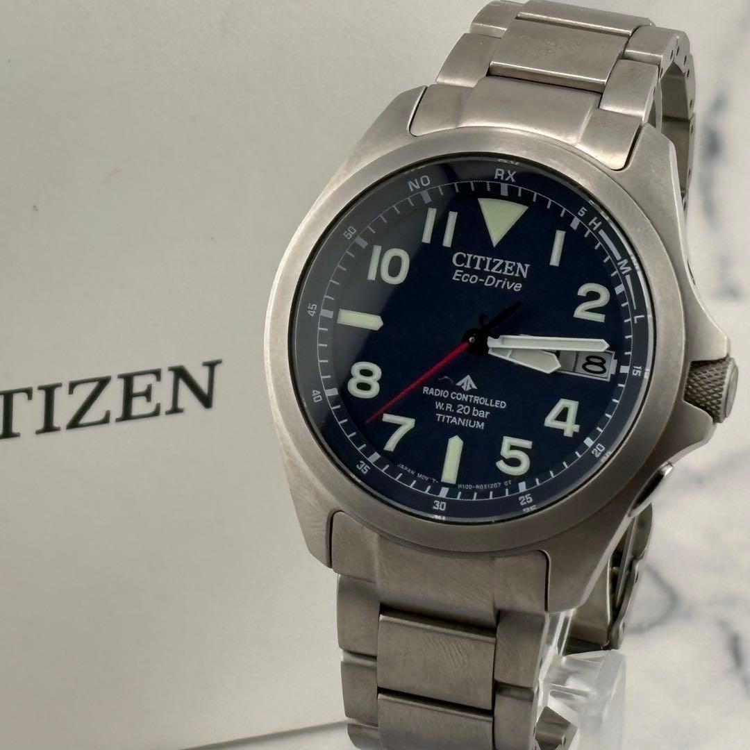 Citizen xC AT6080-53L 20cm Running Box Included Quartz Excellent Mens Wristwatch