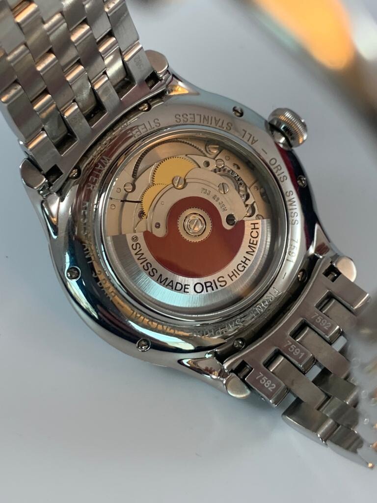 New Old stock, Oris Artelier Automatic Date 40mm with Oris Box and papers