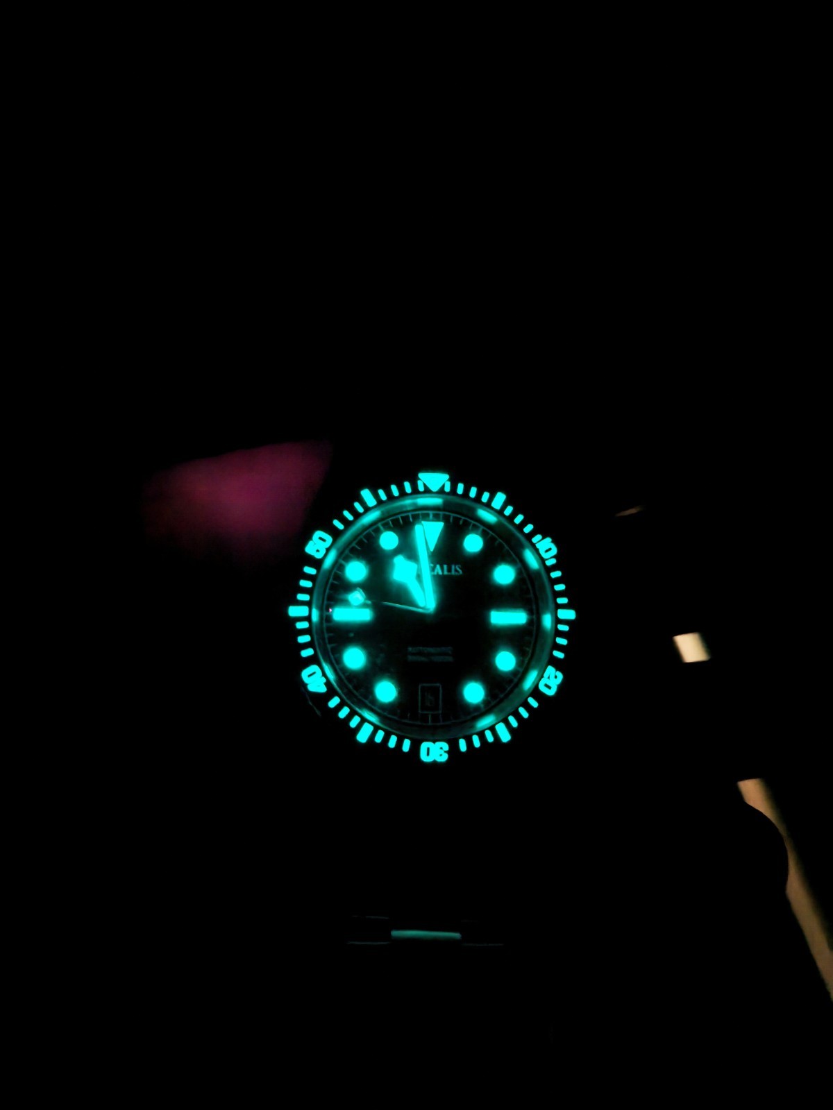 BOREALIS BULL SHARK V2 300M DIVER 9039 AUTOMATIC, RED DIAL, CERAMIC BEZEL