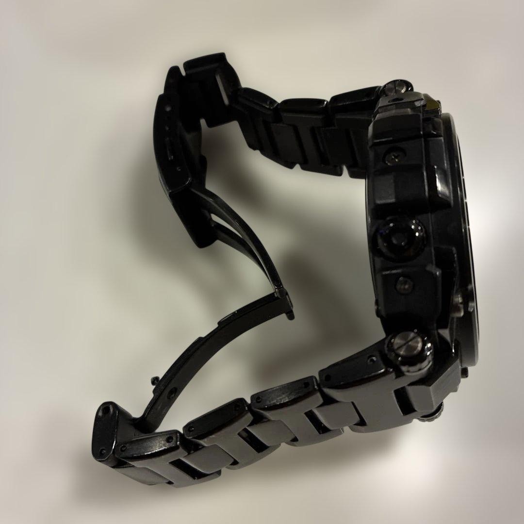 CASIO G-SHOCK MTGS1000BD-1A Black IP Metal Watch Used