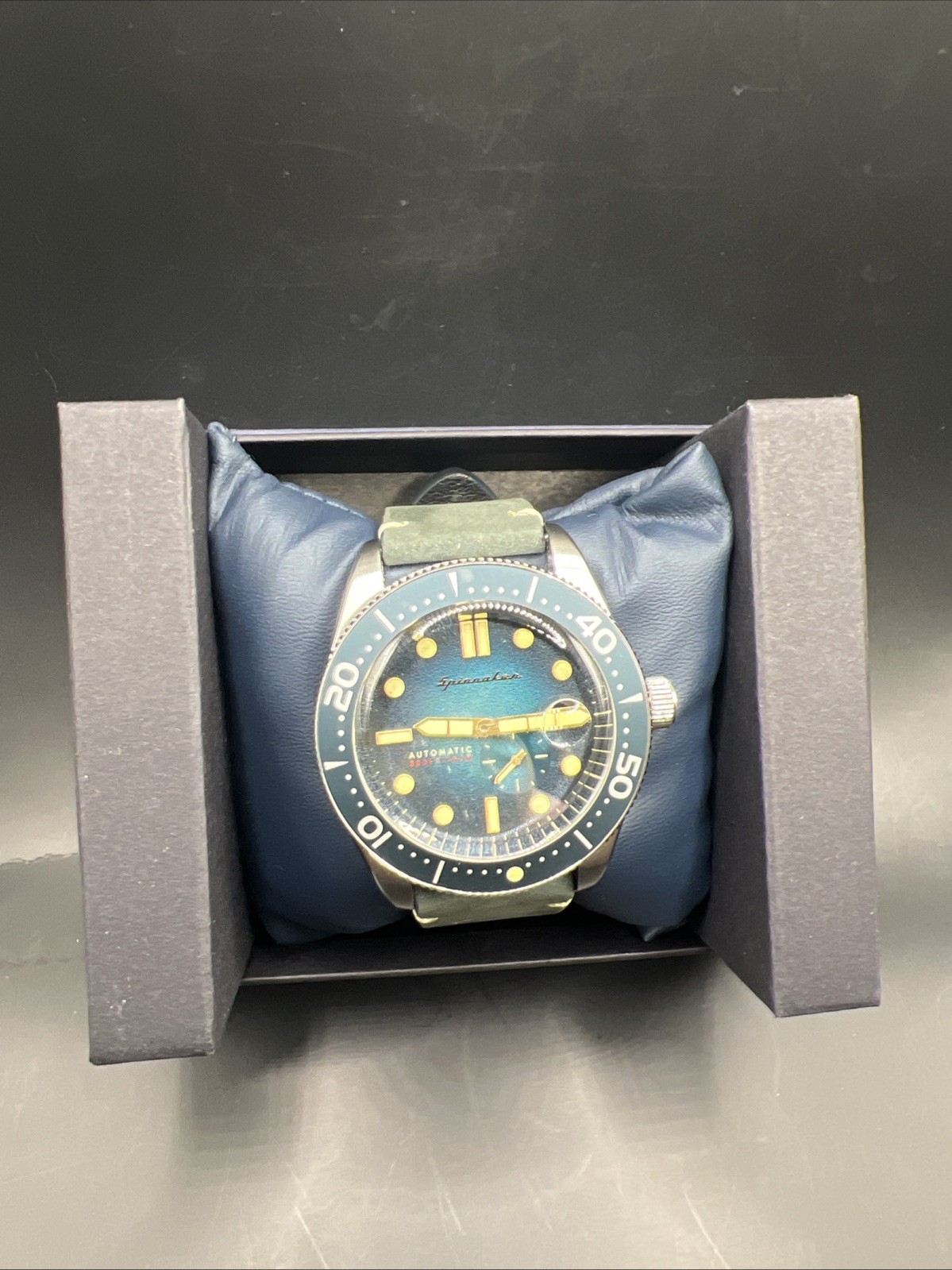 Spinnaker Croft Automatic (SP-5058) Sapphire Stainless Steel. With Box