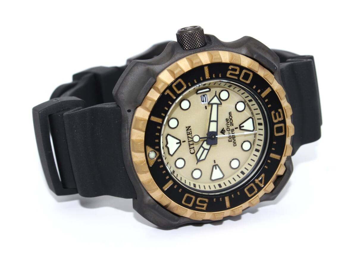 Watch Citizen BN0226 10P Promaster MARINE Diver GD Dial Men’s Solar Watch Operat